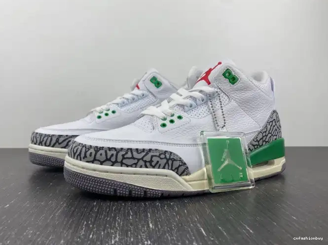 CK9246-136 3 Jordan Retro Green (W) Lucky 0630